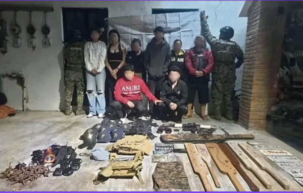 CJNG: La Marina detiene a ocho integrantes que se escondían en Puerto Vallarta